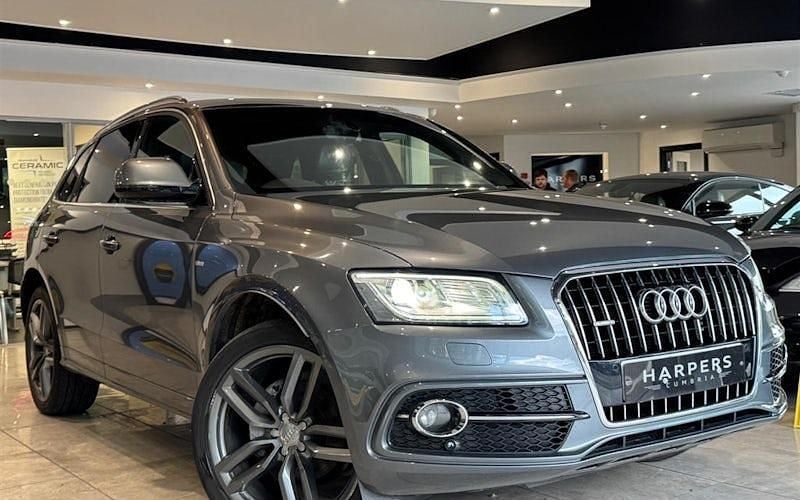 Grey Used 2016 Audi Q5 S-line plus SUV | £16,336 (Fair price) - Image 1/4