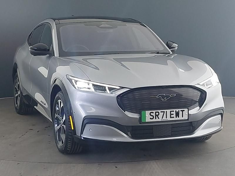 Silver Used 2022 Ford Mustang Mach-E Extended Range SUV | £26,998 (Fair price) - Image 1/4