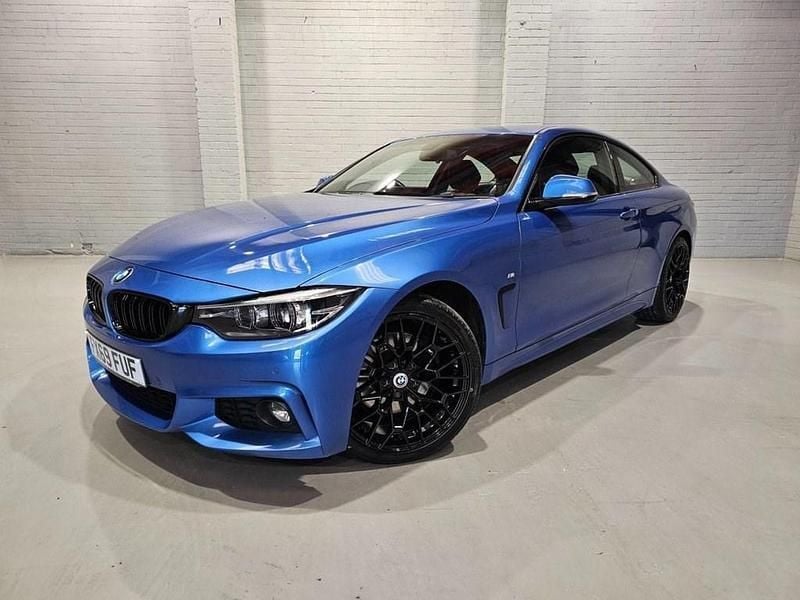 Blue Used 2019 BMW 430 M Sport Coupe | £18,550 (Fair price) - Image 1/4