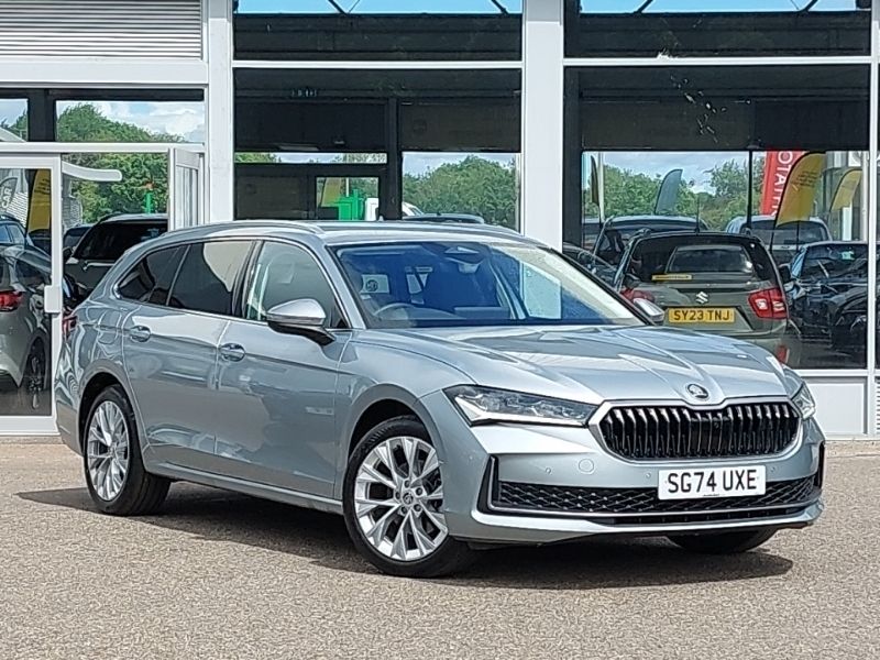 Silver Used 2024 Skoda Superb SE L Estate | £27,698 (Fair price) - Image 1/4