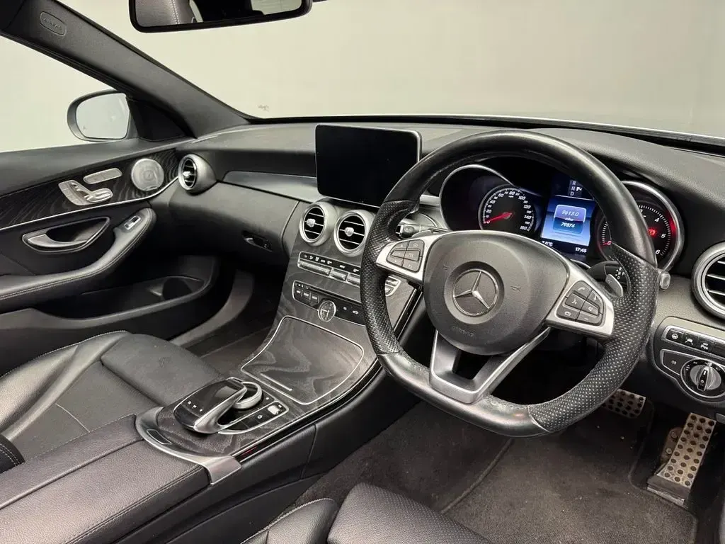 Used Mercedes C250 AMG Line Premium Plus 2017 Silver Estate