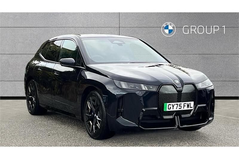 Carbon black Used 2025 BMW iX M Sport SUV | £59,995 - Image 1/4