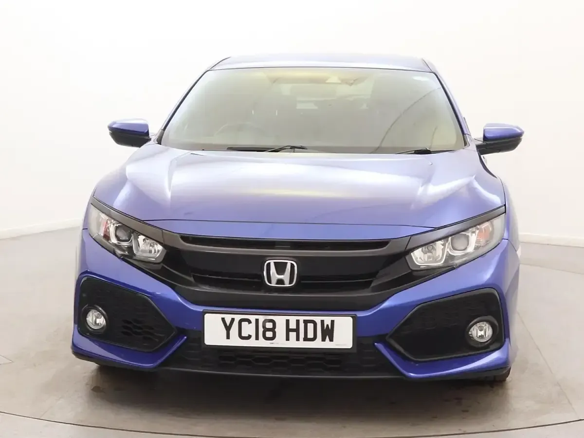 Used Honda Civic SR 2018 Blue Hatchback