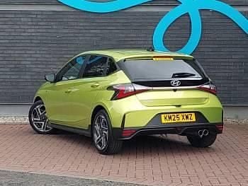 Used Hyundai i20 N Line 100 HP (73 kW) 2025 Green Hatchback