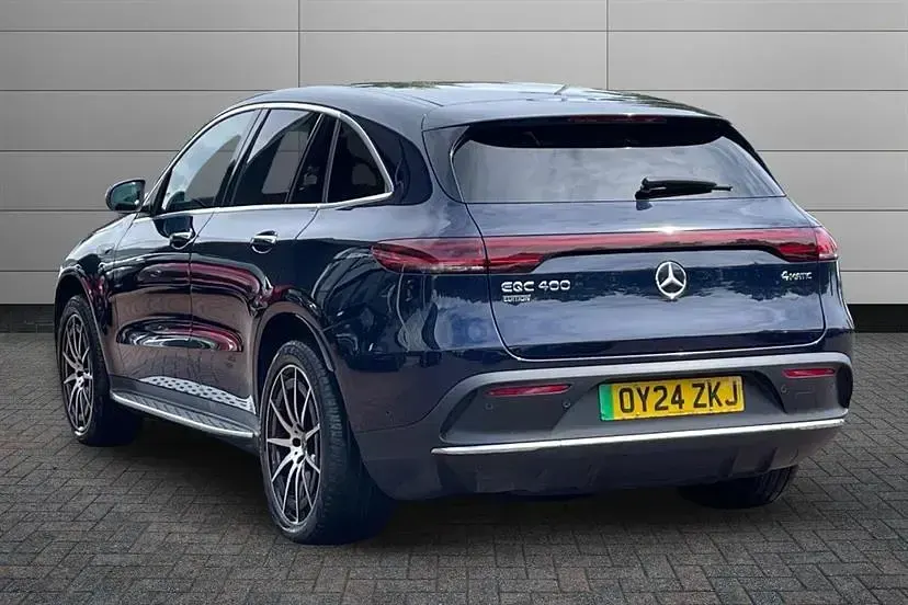 Used Mercedes EQC400 AMG line 300 kW (408 HP) 2024 Blue SUV