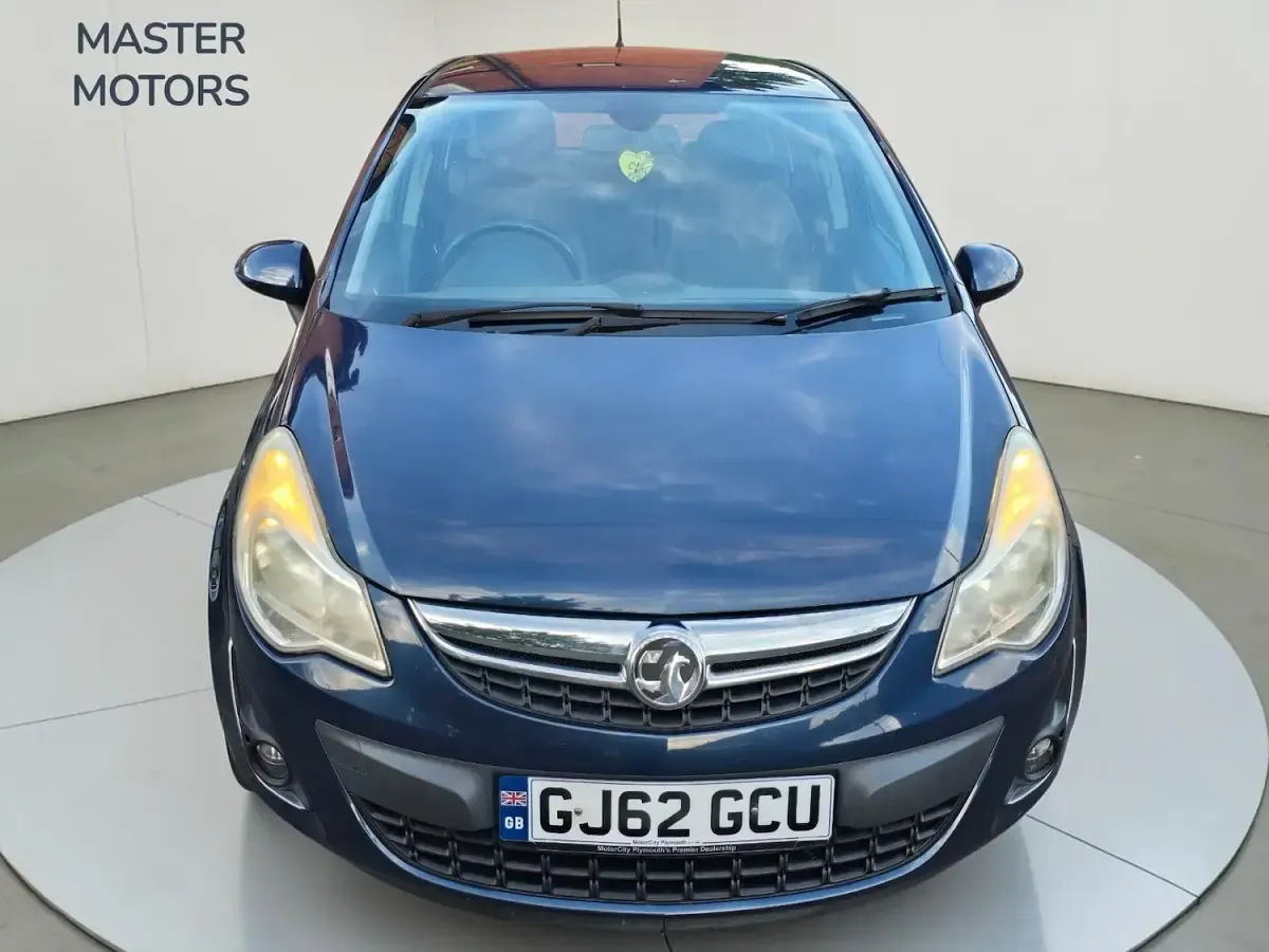 Used Vauxhall Corsa 90 HP (66 kW) 2012 Blue Hatchback