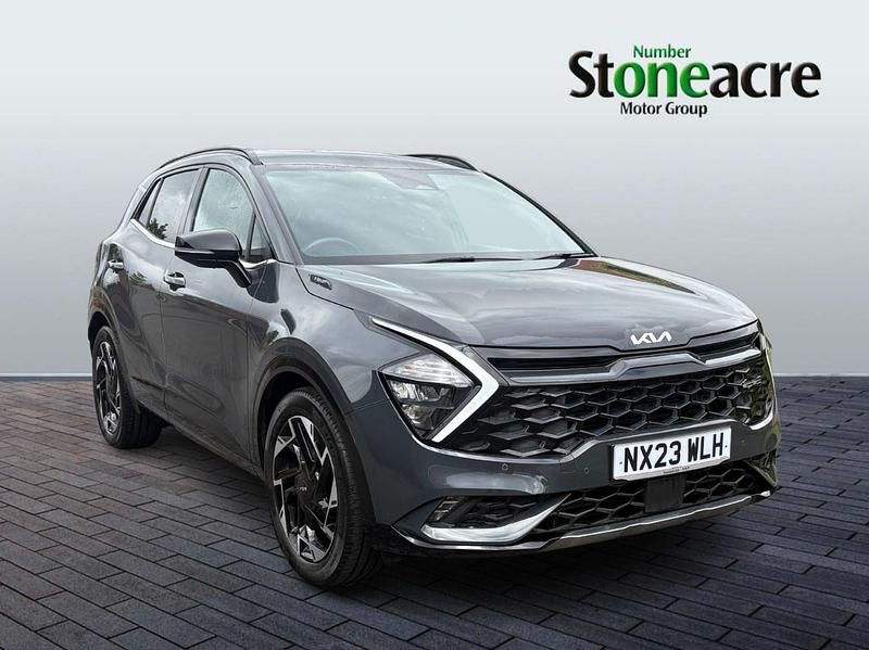 Grey Used 2023 Kia Sportage GT-Line SUV | £22,850 (Fair price) - Image 1/2