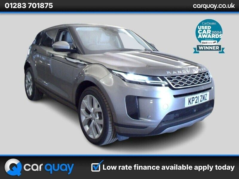 Silver Used 2021 Land Rover Range Rover evoque SE SUV | £23,495 (A bit pricey) - Image 1/2