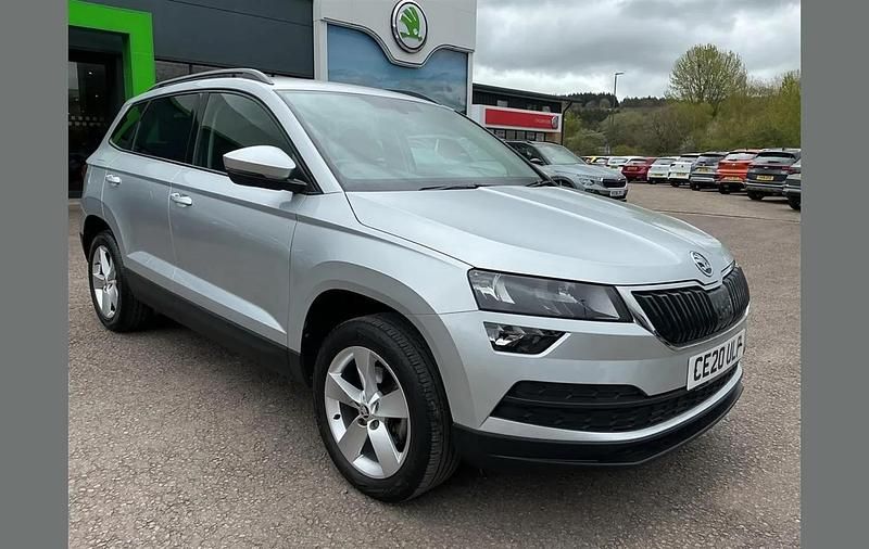 Used Skoda Karoq SE 115 HP (84 kW) 2020 Silver SUV
