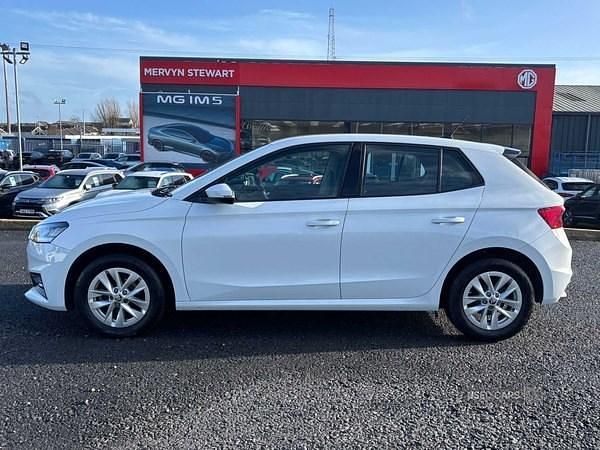 Used Skoda Fabia Comfort 2023 White Hatchback