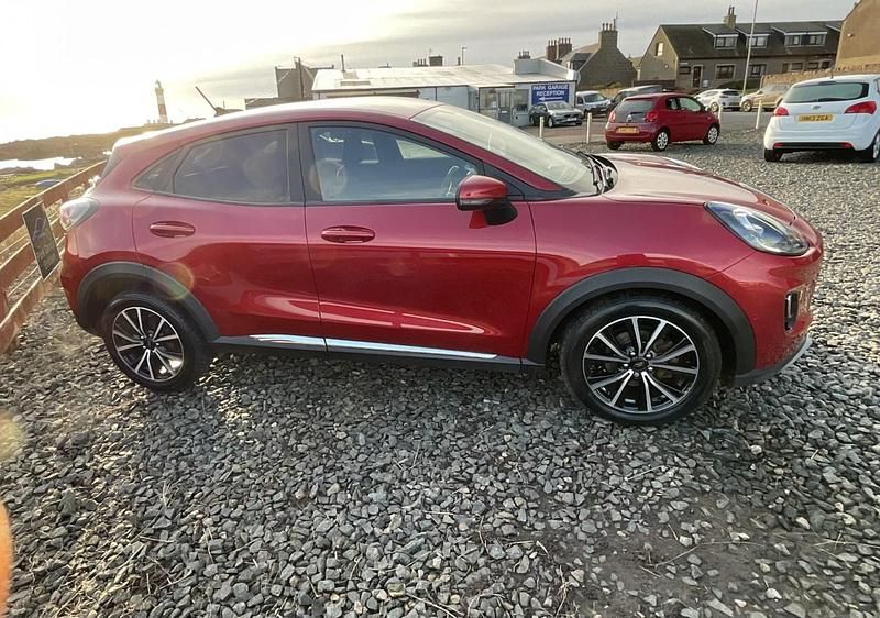 Used Ford Puma Titanium 2020 Red SUV