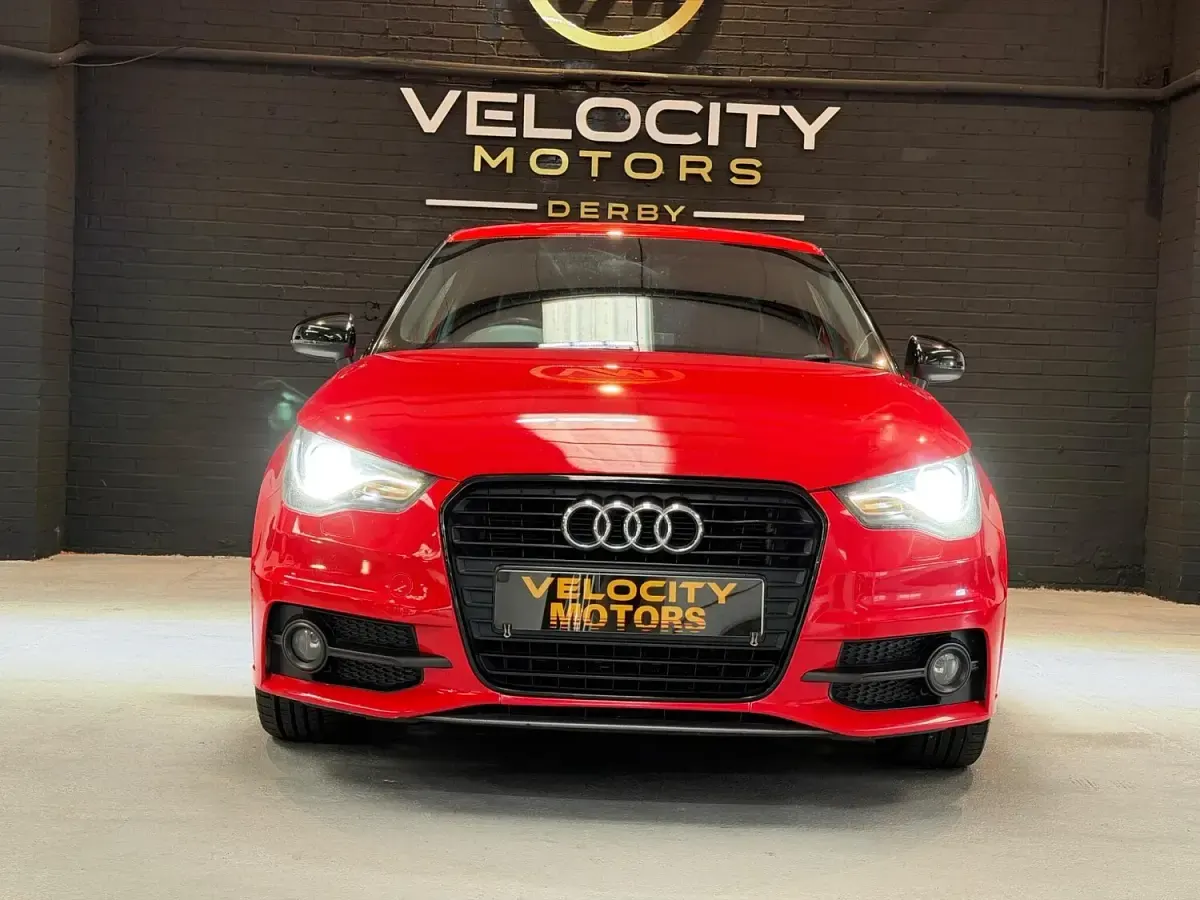 Used Audi A1 S-Line 86 HP (63 kW) 2014 Red Hatchback