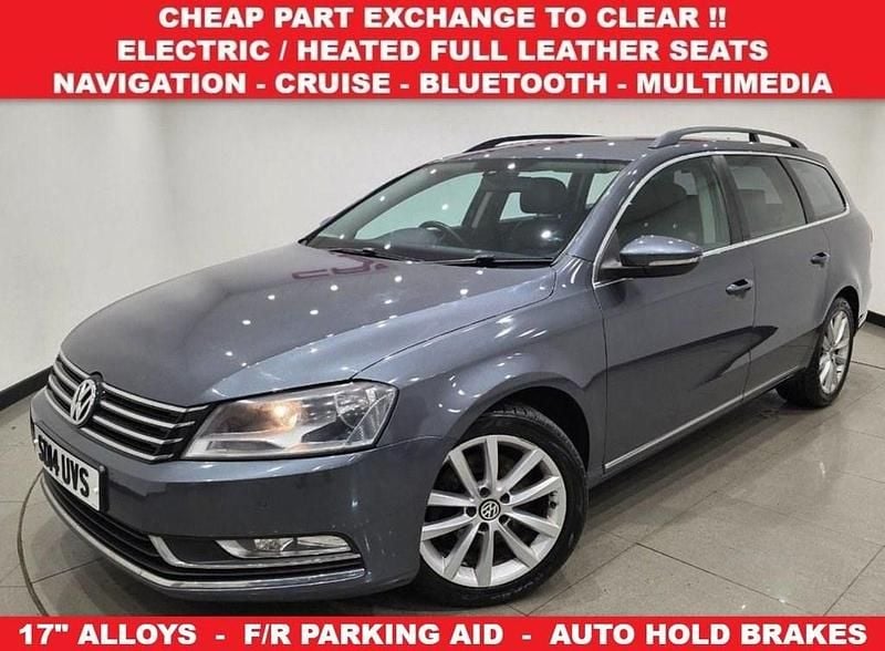 Grey Used 2014 VW Passat Executive Estate | £3,490 (Fair price) - Image 1/4