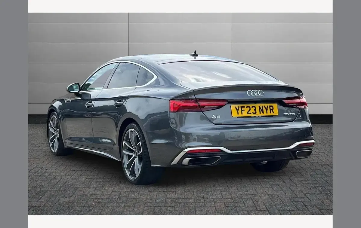 Used Audi A5 S-Line 163 HP (119 kW) 2023 Grey Coupe