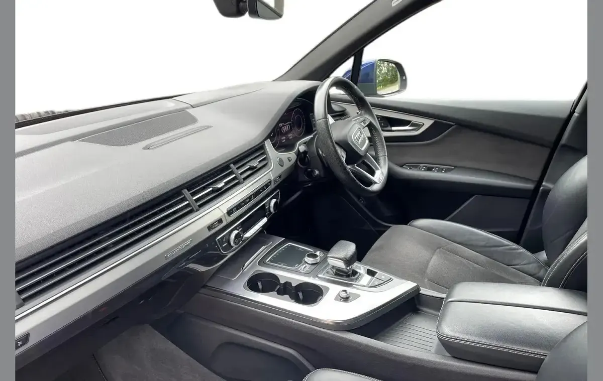Used Audi Q7 S-Line 267 HP (196 kW) 2018 Blue SUV
