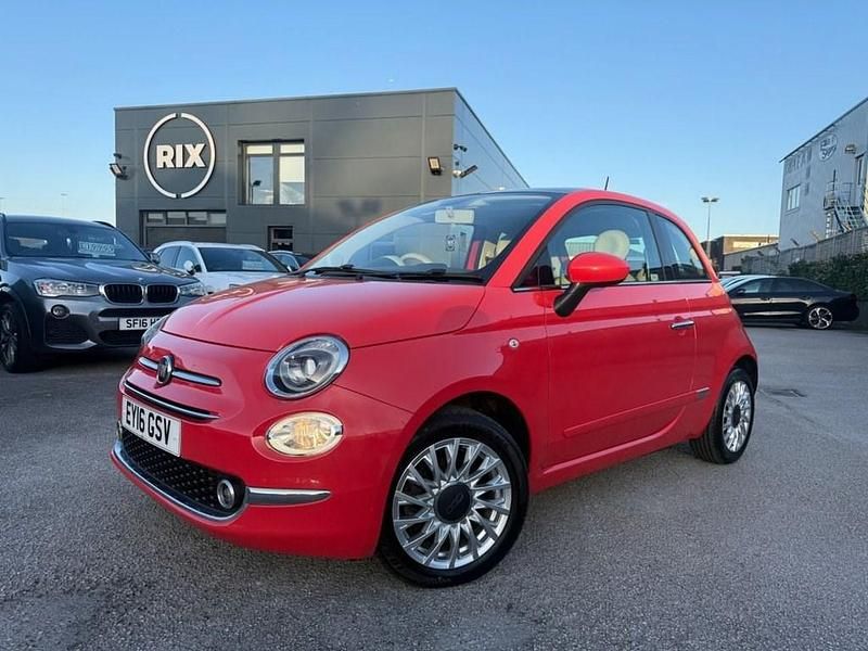 Used Fiat 500 Lounge 69 HP (50 kW) 2016 Pink Hatchback