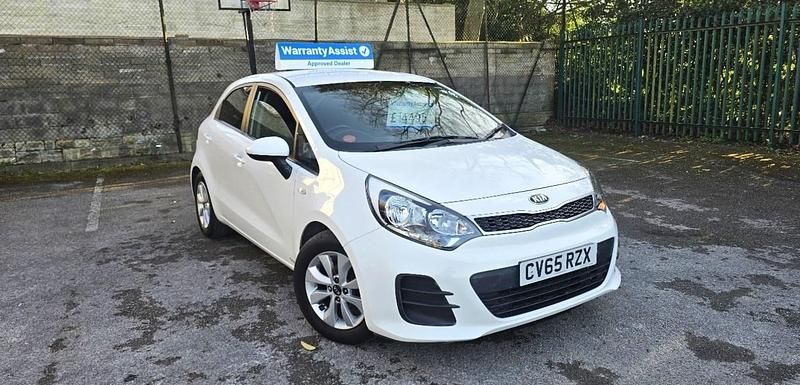 Used Kia Rio 2015 White Hatchback