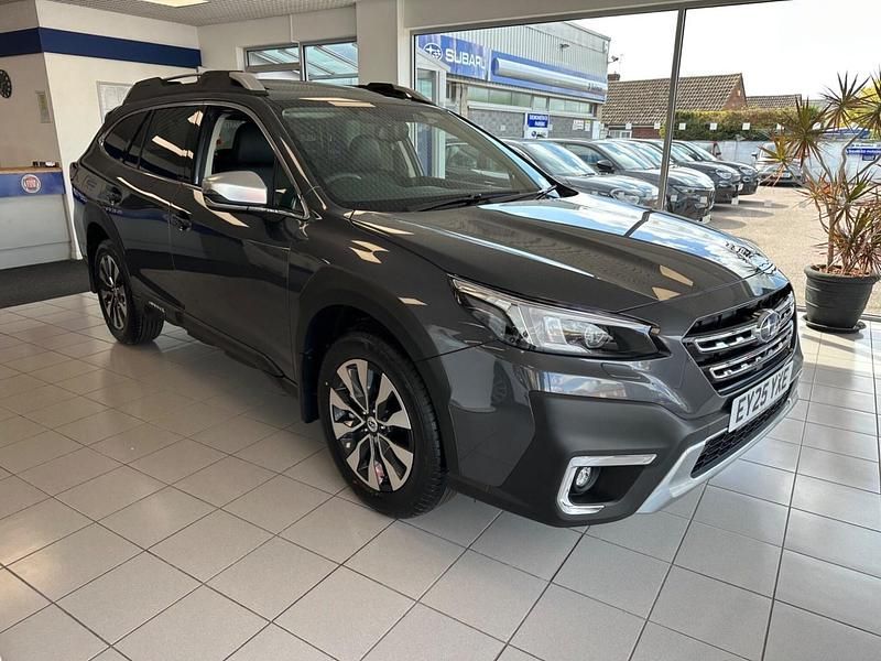 Grey New 2025 Subaru Outback SUV | £42,995 - Image 1/4
