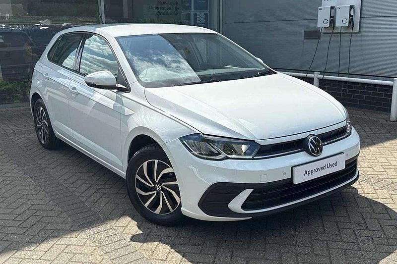 White Used 2023 VW Polo Life Hatchback | £16,489 (Fair price) - Image 1/4
