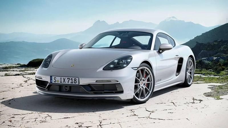 Ice grey metallic Used 2023 Porsche 718 Cayman Coupe | £75,900 (Expensive) - Image 1/4