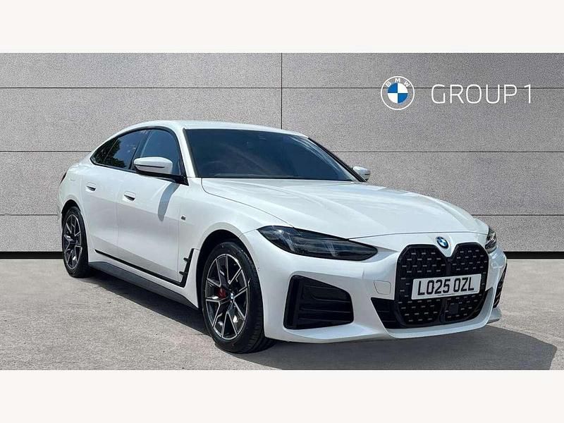 White Used 2025 BMW 420 M Sport Coupe | £36,775 (Super price) - Image 1/4
