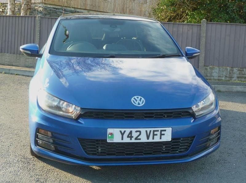 Used VW Scirocco GT 180 HP (132 kW) 2015 Blue Coupe