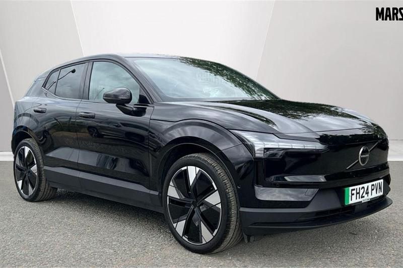 Metallic onyx black Used 2024 Volvo EX30 Performance SUV | £31,197 (Fair price) - Image 1/4