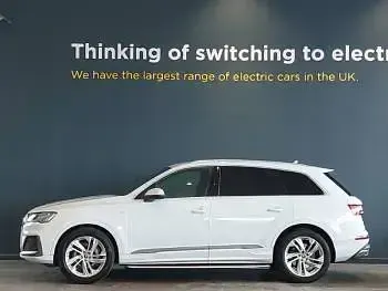Used Audi Q7 S-Line 286 HP (210 kW) 2021 White SUV