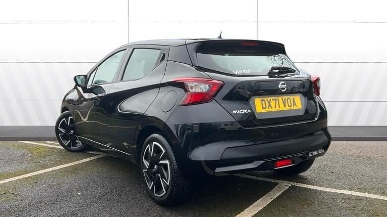 Used Nissan Micra Acenta 92 HP (67 kW) 2021 Black Hatchback