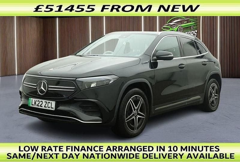 Used Mercedes EQA300 AMG line 167 kW (228 HP) 2022 Black SUV