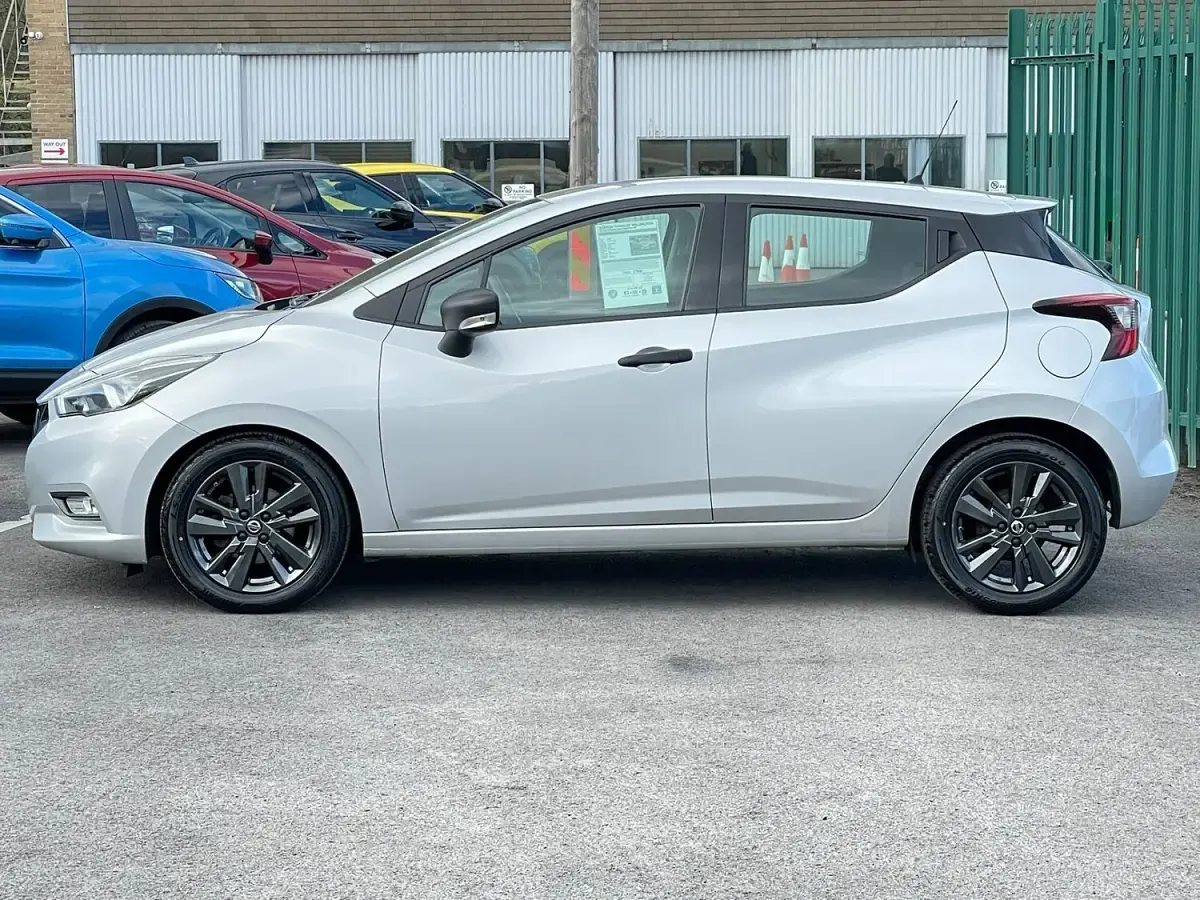 Used Nissan Micra Visia 90 HP (66 kW) 2017 Silver Hatchback