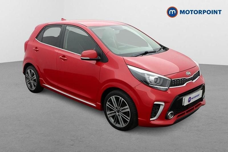 Used Kia Picanto GT-Line 101 HP (74 kW) 2019 Red Hatchback