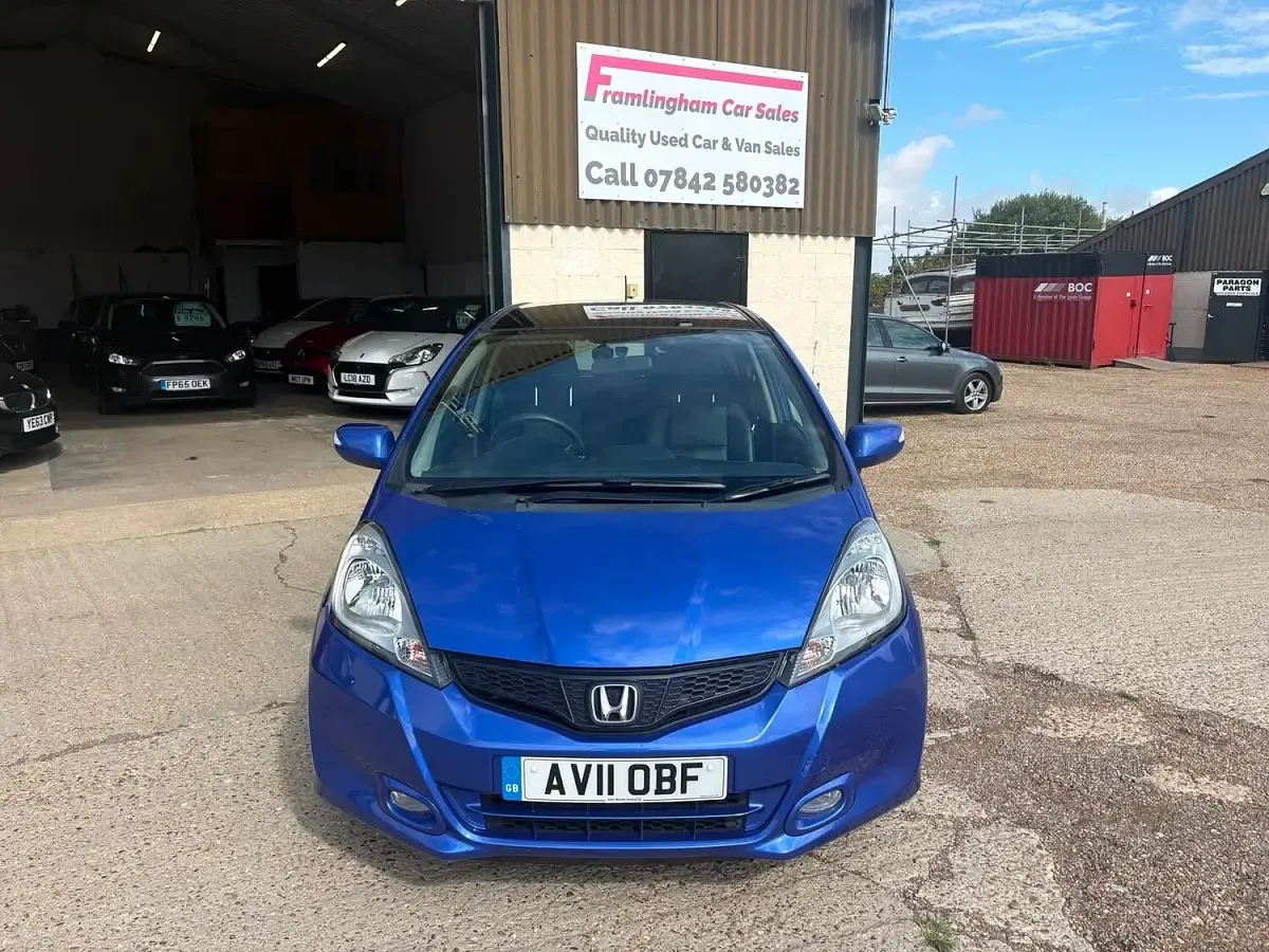 Used Honda Jazz EX-L 2011 Blue Hatchback
