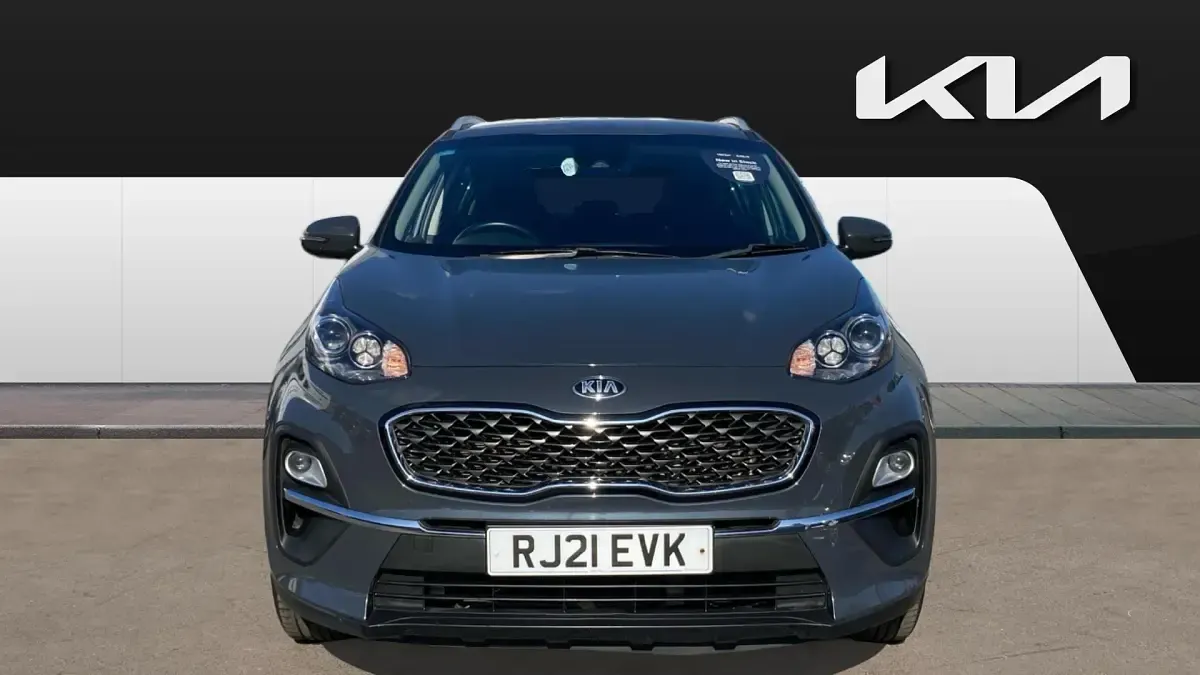 Used Kia Sportage 136 HP (100 kW) 2021 Grey SUV