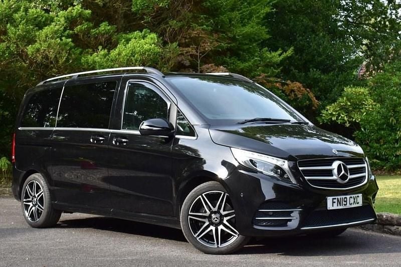 Used Mercedes V250 AMG line 190 HP (139 kW) 2019 Black MPV