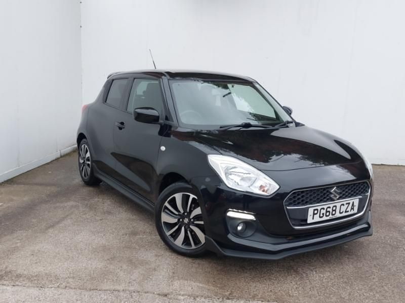 Black Used 2019 Suzuki Swift Hatchback | £9,498 (Fair price) - Image 1/4