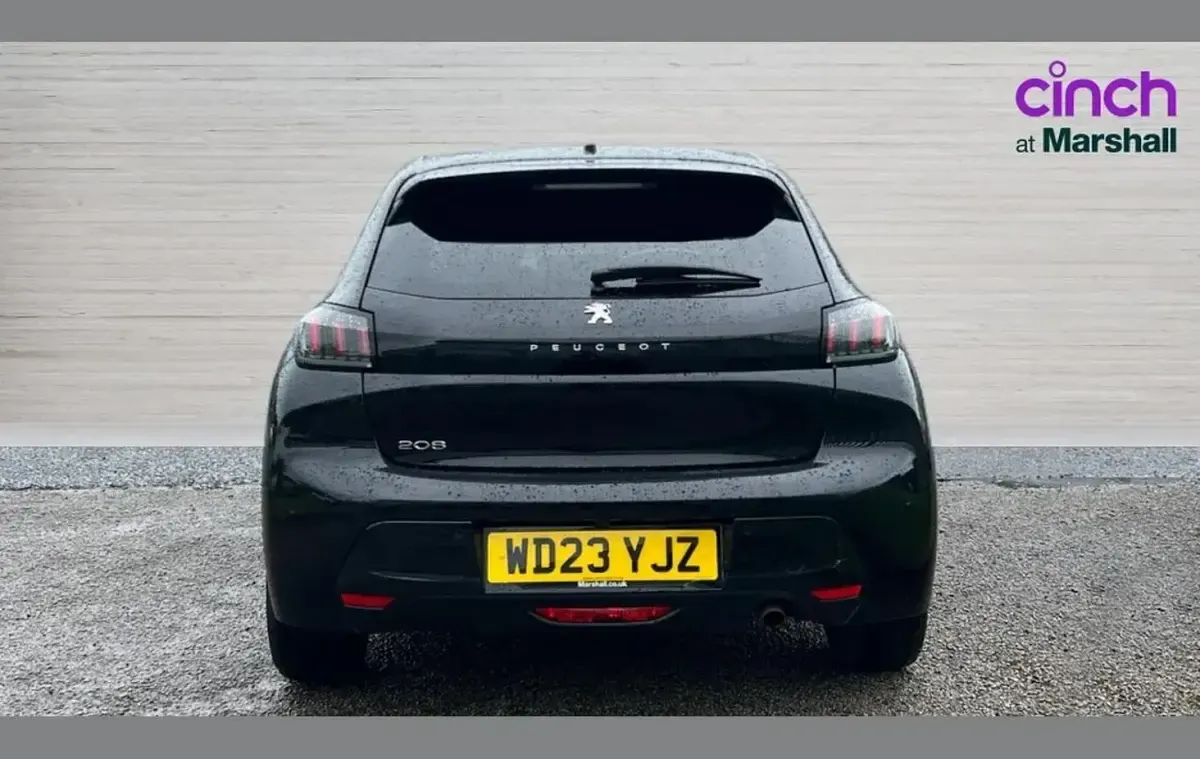 Used Peugeot 208 Allure+ 101 HP (74 kW) 2023 Black Hatchback