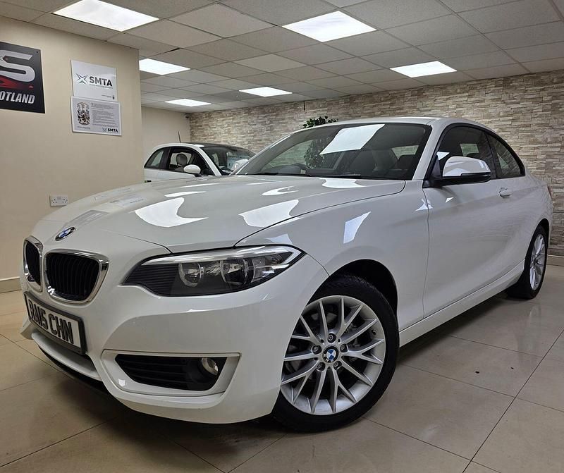 Used BMW 218 2015 White Coupe