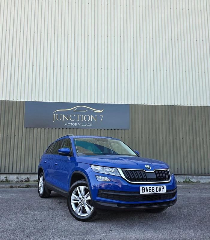 Used Skoda Kodiaq SE Technology 150 HP (110 kW) 2019 Blue SUV