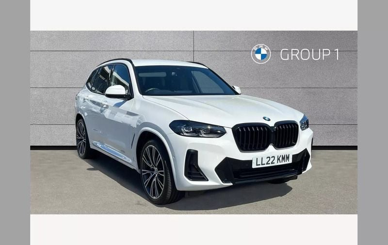 White Used 2022 BMW X3 M Sport SUV | £37,990 (Super price) - Image 1/4