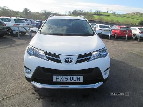 Used Toyota RAV4 124 HP (91 kW) 2015 White SUV