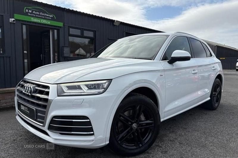 White Used 2019 Audi Q5 S-Line SUV | £19,950 (Fair price) - Image 1/1