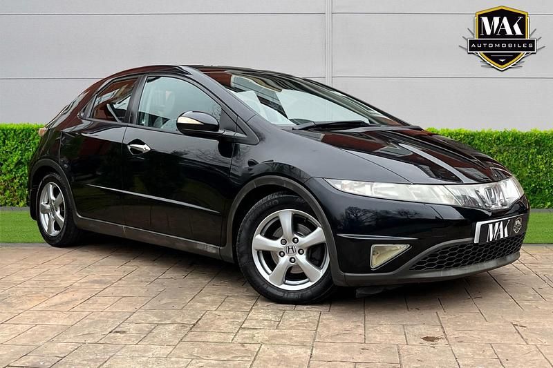 Used Honda Civic ES 2006 Black Hatchback