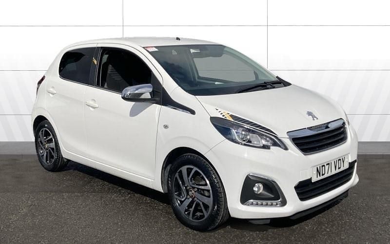 White Used 2021 Peugeot 108 Collection Hatchback | £8,982 (Fair price) - Image 1/4