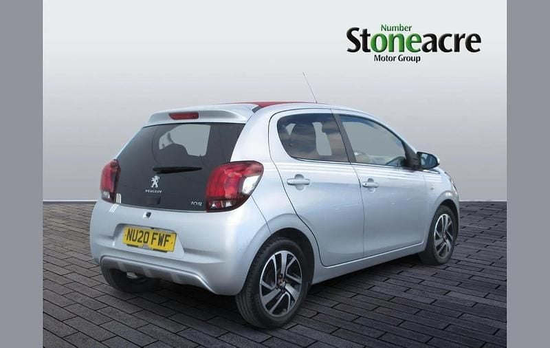 Used Peugeot 108 Collection 71 HP (52 kW) 2020 Silver Hatchback