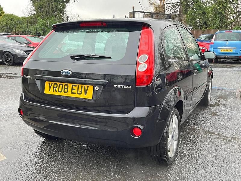 Used Ford Fiesta Zetec 2008 Black Hatchback