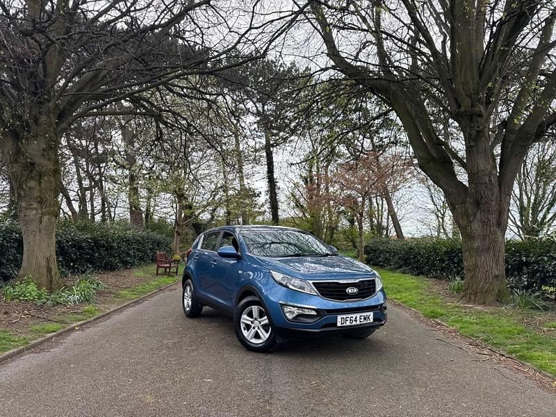 Usado Kia Sportage 2015 Azul SUV