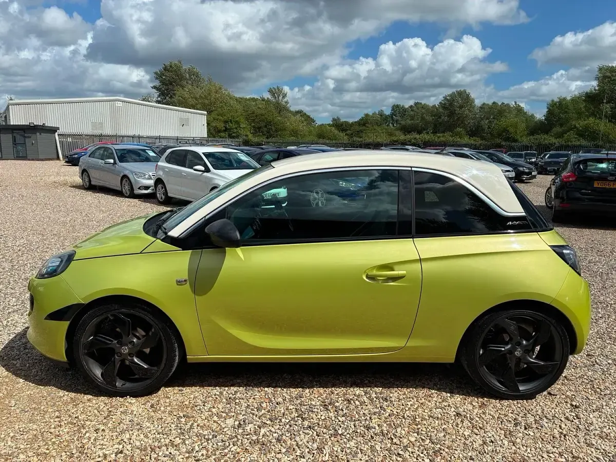 Used Vauxhall Adam Slam 100 HP (73 kW) 2013 Yellow Hatchback