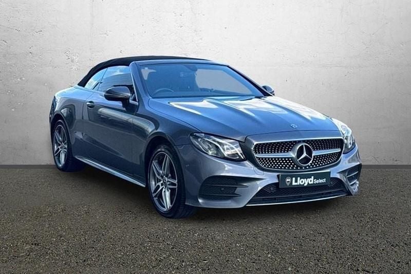 Used Mercedes E400 AMG Line Premium 340 HP (250 kW) 2021 Grey Cabriolet