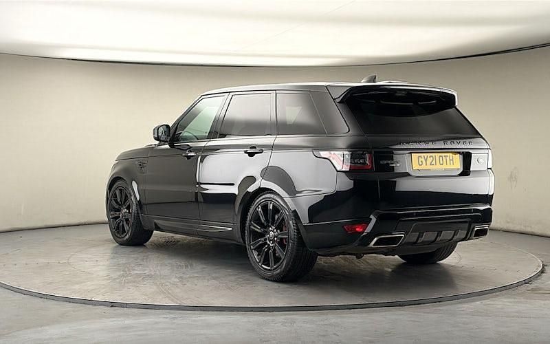 Used Land Rover Range Rover Sport HSE Dynamic 404 HP (297 kW) 2021 Santorini black SUV